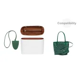 [Зеленый двухкомпонентный комплект] Мини-подкладка + зеленая сумка с застежкой на молнии