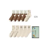 Многоцветный Смайлик *4, Полностью Смайлик *3, Кофе Смайлик *3 (10 пар)