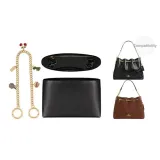 [Двухкомпонентный комплект] Черный лайнер из бумаги DuPont + декоративная цепочка с вишней