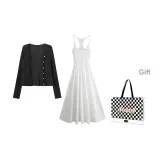 Прозрачный черный комплект