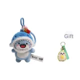 Пухлый Акула-Sharky Синий Шляпа Позиционирование Стиль Подвеска с Бесплатно Милый Авокадо Подвеска