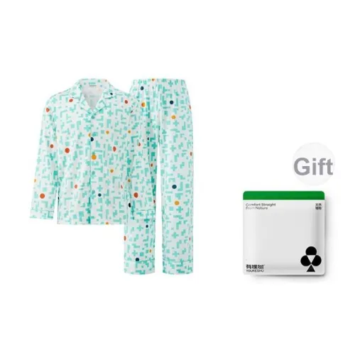 YOUKESHU Мужские пижамные комплекты