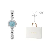 Фантастический синий [Портативная коробка + Ожерелье с сердцем ангела]