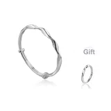 Браслет Mobius Twist Loop с мужским кольцом FOREVER LOVE