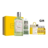 【Деликатный молочный аромат】Вишневый цветок для ванны 250 мл + Сладкий миндальный крем для рук 30 мл