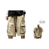 Хаки+6758 Коричневый Короткий рукав [Покупка с скидкой 10 юаней, свяжитесь со службой поддержки клиентов для получения информации о разных размерах]