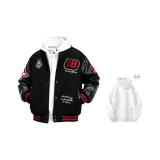 Black (Бесплатно White Double Button Sweatshirt)  
Черный (Бесплатно Белый Двойной Кнопочный Свитшот)