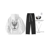 Белый комплект (в комплекте с сумкой через плечо + ожерельем)