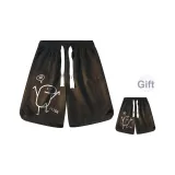 Чёрный (в комплекте с чёрными шортами)