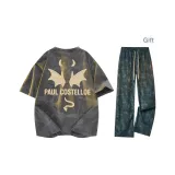 Dark Gray (В комплекте с Black Tie-Dye Casual Pants BK689)  
Темно-серый (в комплекте с черными повседневными штанами Tie-Dye BK689)