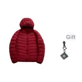 Бордовый (в комплекте с брендом, металлическая молния)