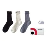 [3 упаковки] Черный + Светло-серый + Белый + Черный