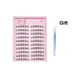 10 рядов, 3 секунды, клей-бесплатно, накладные ресницы [пинцет]