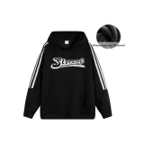 Черный (с флисовой подкладкой и утепленный)