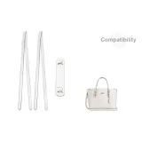 Ледниковый белый [2 шт. Подмышечный Плечевой ремень 81 см + Плечевые накладки с функцией снятия давления]