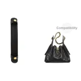 Черные накладки на плечи для снятия стресса [кожа цвета икры]