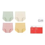 Зелёный + Экрю + Розовый + Жёлтый