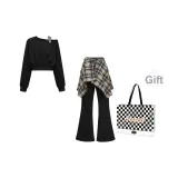 Комплект: Черные штаны и брюки