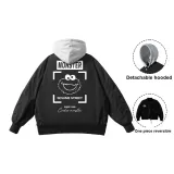 Чёрный [Съемный с капюшоном]