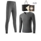 Комплекты одежды (Серый ливень) Dralon Термический/Бесшовный крой/3A Антибактериальный