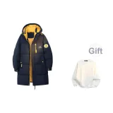 Темно-синий (Круглый вырез, внутренний слой, для ношения, свитшот)