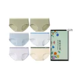 F Комплект: Светло-синий + Кремовый Абрикос + Пыльно-синий + Таро-фиолетовый + Лесной зеленый + Лесной зеленый (6 упаковок)