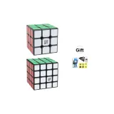 Королевская серия 3+4 Черный Магнитный [Включает Основу + Логотип + Смазка + Книга с Кубиком Рубика]