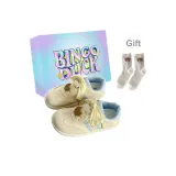 Light Yellow + Эксклюзивная обувь Коробка + Подарочные носки