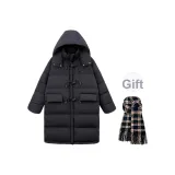 Чёрный (С подарком шарф)