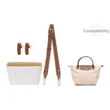 [Трехкомпонентный комплект] Маленький белый плечевой ремень из бумаги 86-103 см + белый отдел для позиционирования стиля из бумаги DuPont с подкладкой