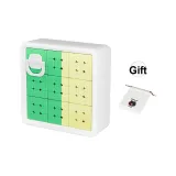 Кубик Рубика 3x3 Желтый и Зеленый [Включает сумку для хранения пазла Huarong *1]