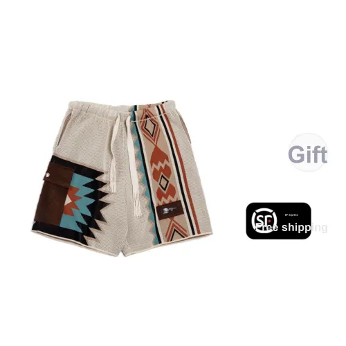 MADEN Indian Collection Ромб Многоцветный Унисекс Повседневные шорты