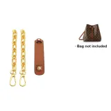 15 см Золотой Двухкомпонентный Удлинитель Цепочки + Коричневая Подушка для Плечей с Отдыхом