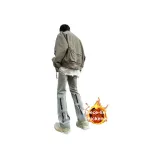 Желтый Грязь Улучшенный Утолщенный с Флисовой Подкладкой