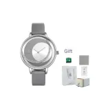 Серебряный циферблат, серебряная полоска