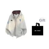 Белый (Синий Поло Мячи) Сумка для покупок включена