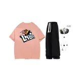 Розовый комплект (Включает сумку через плечо и ожерелье)