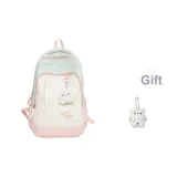 Розовый и зеленый.