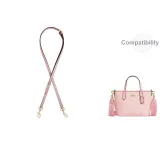 Румяный розовый городской 15 через плечо с плечевым ремнем