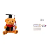 Маленький Доктор Плюшевый Медвежонок Игрушка Коричневого цвета (Включает Щенок Выдвижную Поздравительную Открытку)