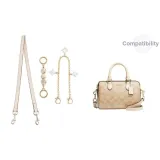 [Комплект из 3 предметов] Хаки Плечевой ремень + Удлинитель цепи + Декоративная цепь