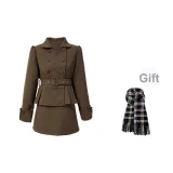 Кофейный (в комплекте с шарфом)