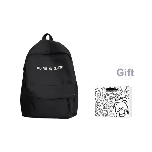 WEIERLUN Нейлон Рюкзак Стандартный Унисекс Черный Ивовый