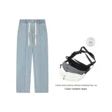 Светло-синий (в комплекте с сумкой через плечо)