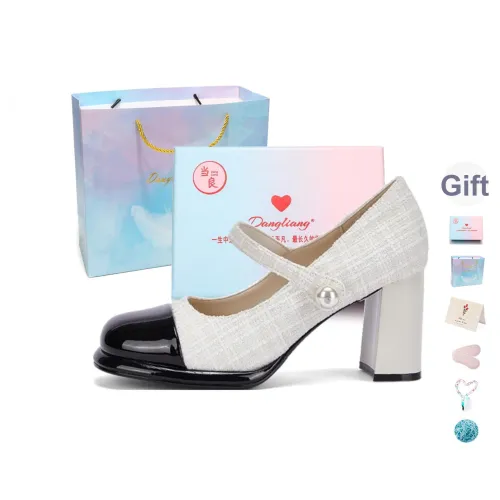 Be Good Грубый каблук Туфли Мэри Джейн Женские Набор в подарочной коробке