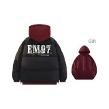 Black (В комплекте с высококачественной бордовой худи)