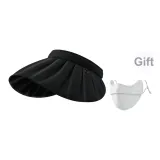 Черная маска с серым лицом