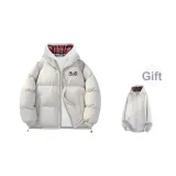 Экрю (в комплекте с клетчатым внутренним слоем, свитшот)