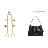 Декоративная цепочка "Вишня", 45 см