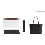 City33 Угольно-черный - Набор из трех предметов (Наплечники + Подкладка + Нижняя подкладка)